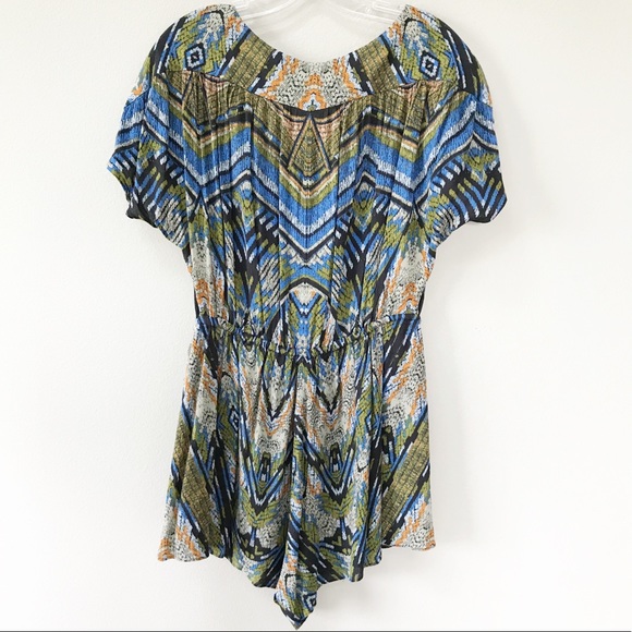 Free People Dream All Night Romper Sky NWT - Picture 4 of 8